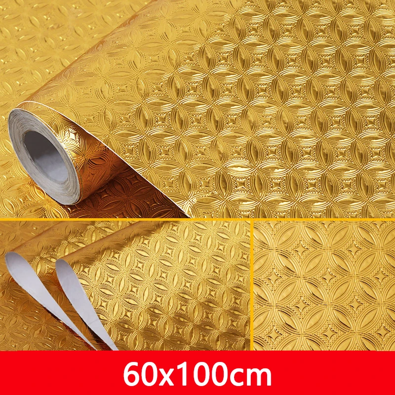 1 рулон наклеек алюминиевая фольга самоклеящаяся Водонепроницаемая