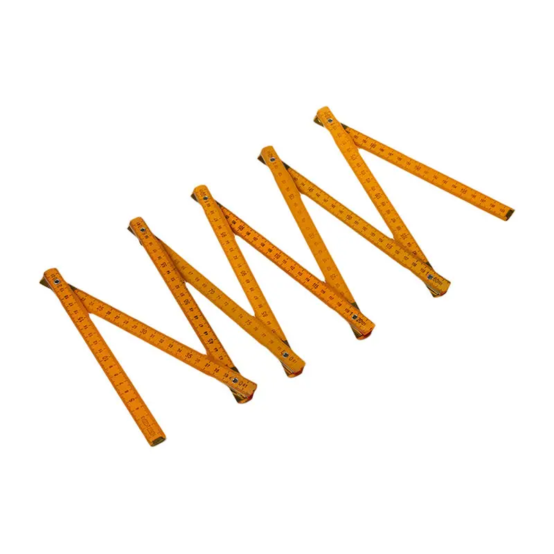 

Portable Carpenter Wooden Folding Ruler