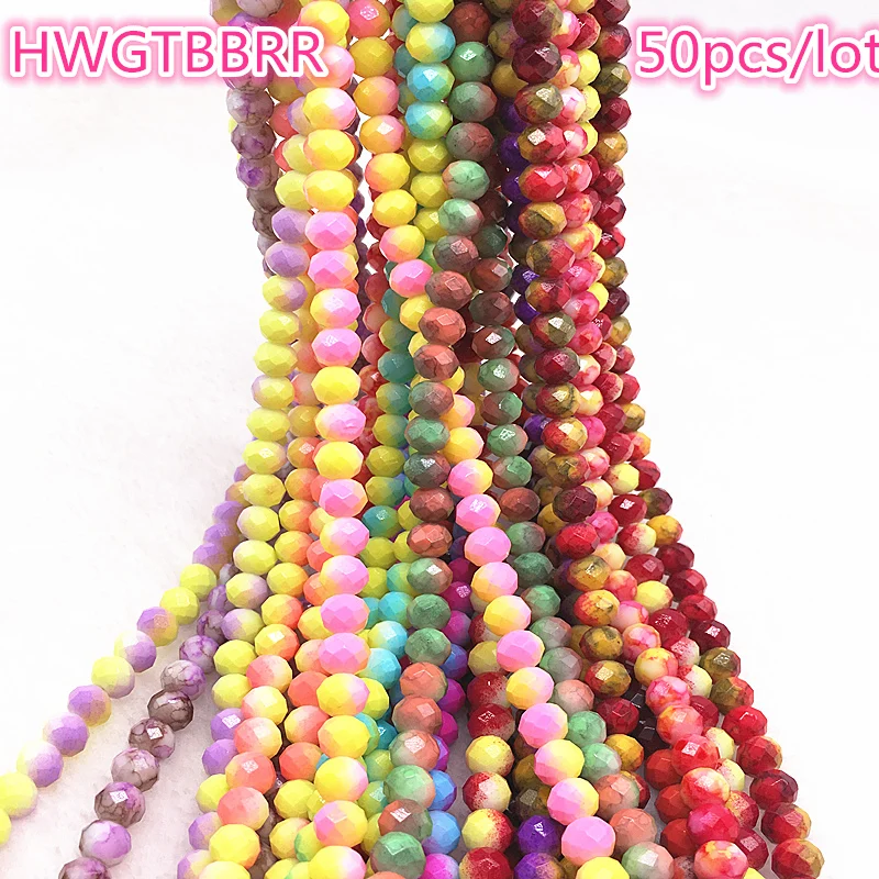 Бусины из австрийского хрусталя с гранями 6 х4/8 х6 мм | Украшения и аксессуары