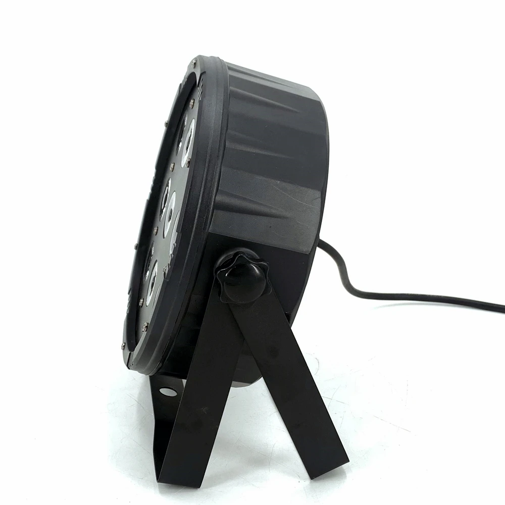 9x12 Вт Светодиодный светильник SlimPar Quad RGBWA UV 6in1 dj par Светильник светодиодный DJ Wash