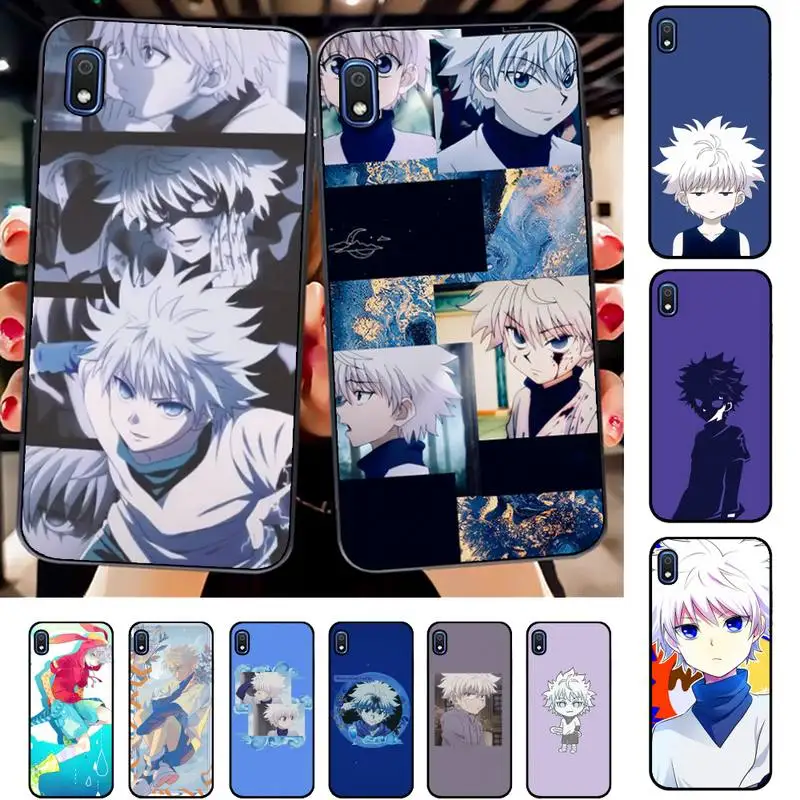 

FHNBLJ HUNTER x HUNTER Killua Zoldyck anime Phone Case for Samsung A51 01 50 71 21S 70 31 40 30 10 20 S E 11 91 A7 A8 2018