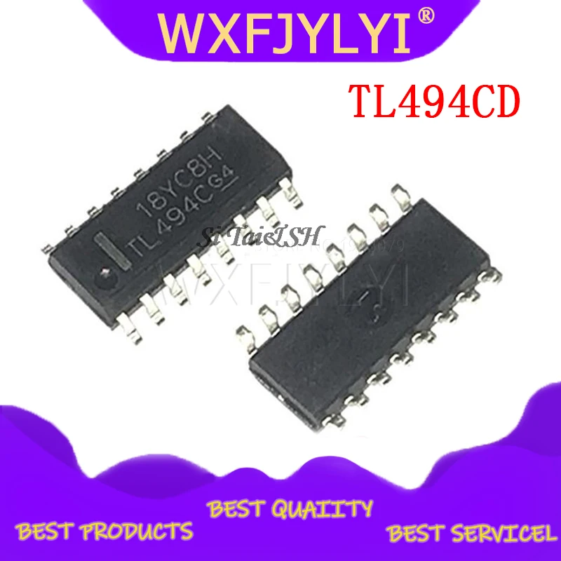 10 шт./лот TL494CD TL494ID TL494CDR TL494C TL494 AZ494 KIA494 SOP16, новое качество, очень хорошая работа, 100% микросхем IC