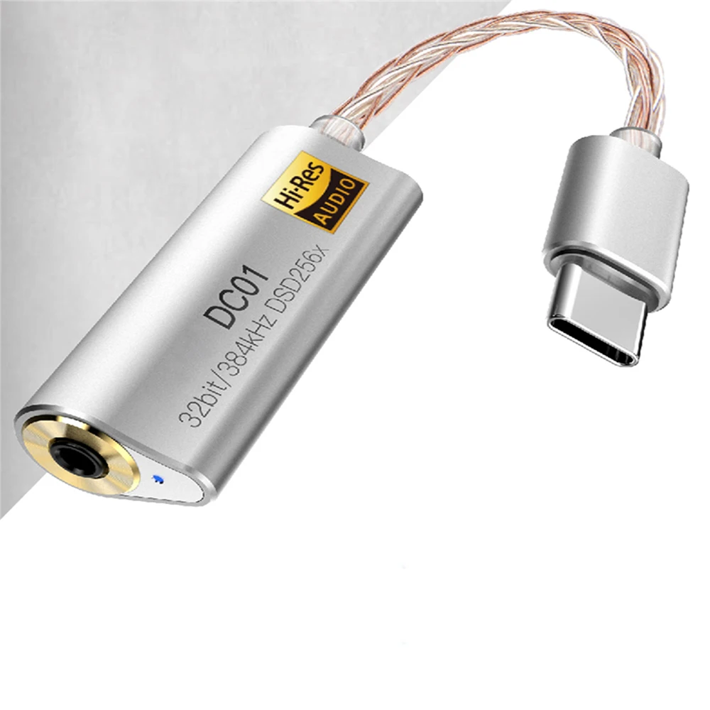 Портативный усилитель для наушников адаптер iBasso DC01 DC02 USB DAC Android ПК планшетов 2 5/3 5