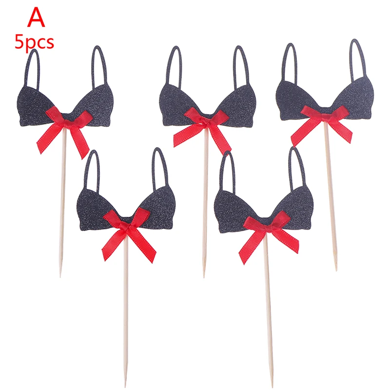 5 шт. сексуальный блестящий бюстгальтер для девочек кекс торт топ DIY детский душ