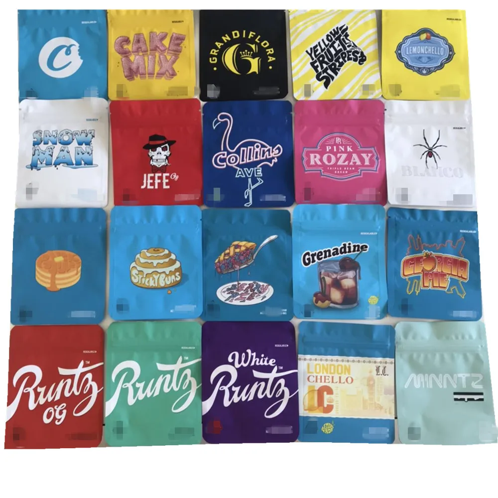 

50/100x mixed biscuit bag deodorant Cali bag SF polyester film bag Cali (including anti-counterfeiting signs and labels)