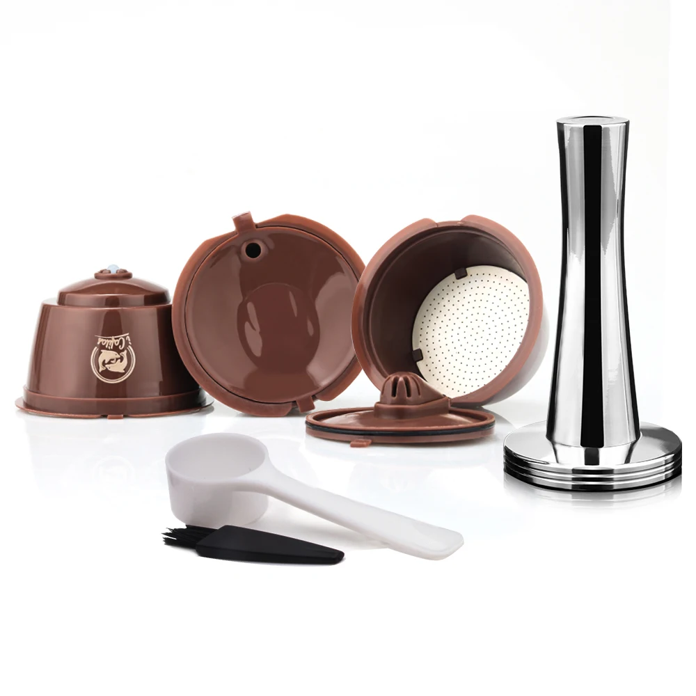 Для Кофе в капсулах dolcegusto Crema, обновление, 3-й многоразовый фильтр для кофе, чашка для чая, капельница, корзины для кофе из нержавеющей стали