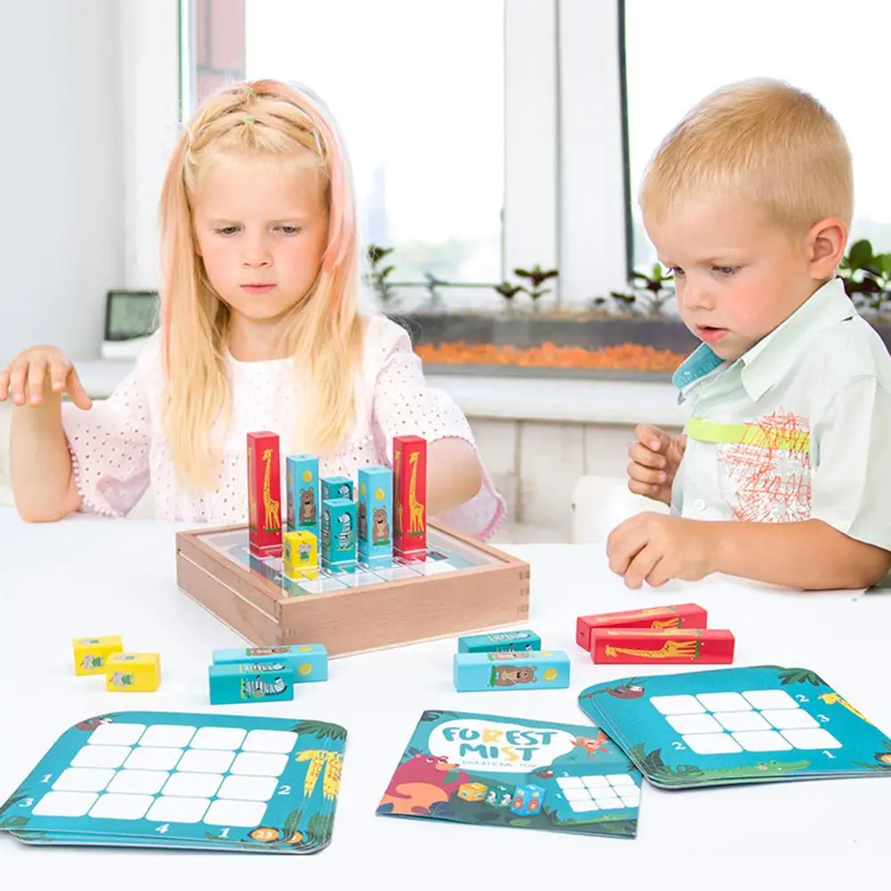 Детская деревянная головоломка судоку игра логика родитель-ребенок