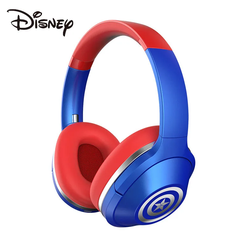 

Оригинальная гарнитура «Капитан Америка» Disney Marvel, Bluetooth-совместимая гарнитура, железная Водонепроницаемая супер-емкость