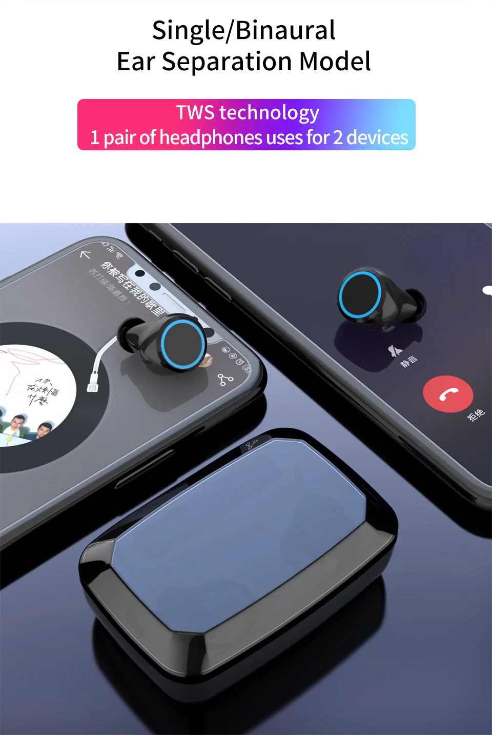 Новые наушники M11 TWS Bluetooth 5,0 стерео объемные беспроводные Bluetooth наушники спортивные беспроводные гарнитуры с зарядным устройством
