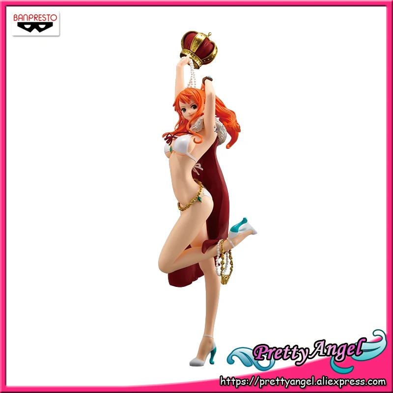 Коллекционная Фигурка PrettyAngel флаг Banpresto алмазный корабль/FDS ONE PIECE STAMPEDE NAMI | Игрушки