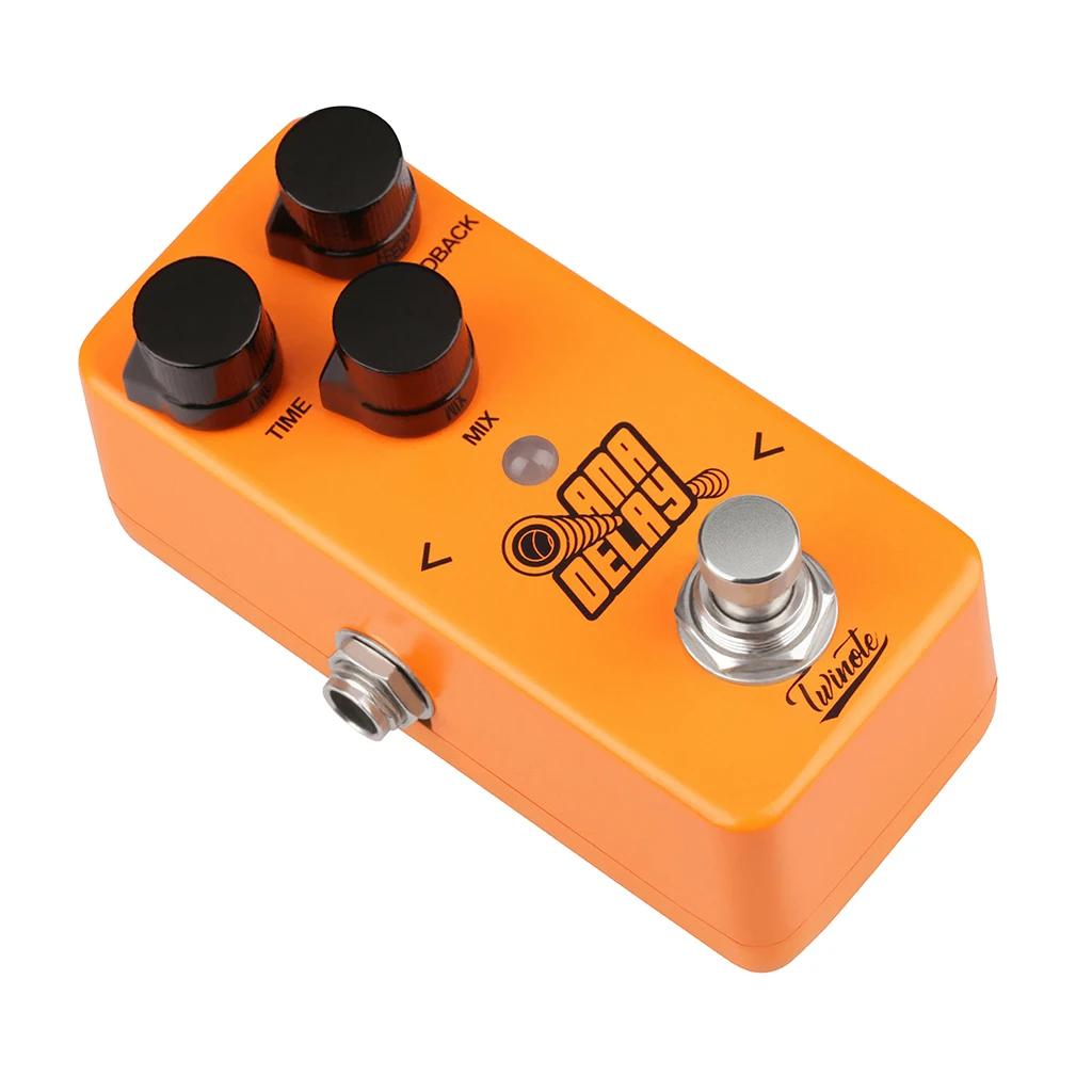 

Effect Pedal True Bypass Distortion Ground Effect Pedal With Tap-tempo Function