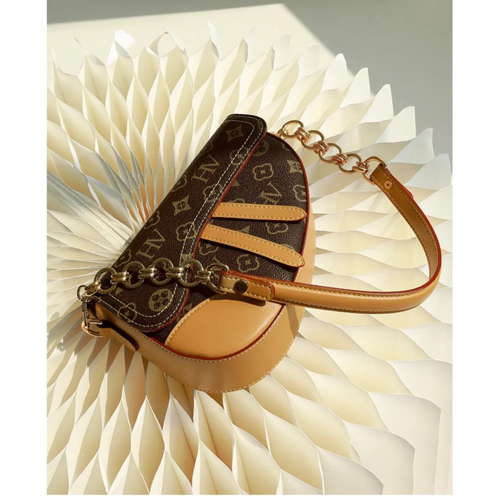 

HV Crossbody Bag for Women 2022 New Fashion Branded Female Leather Shoulder Messenger Bag Luxury Female Shopper Handbag Tote Bag