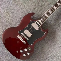 classic demon double missing angle guitar red electric guitar beautiful music comfortable feel free delivery home