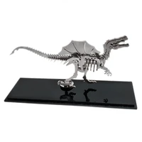 steel warcraft 3d metal puzzle spinosaurus diy jigsaw model gift and toys for adults children