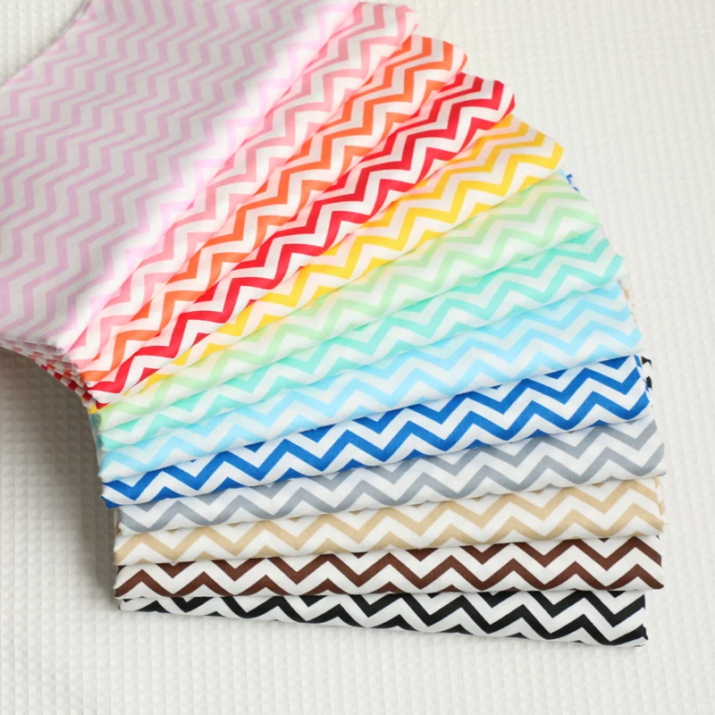 

Wave Series Cotton Twill Fabric Printed Cotton Cloth For Kindergarten Quilt Cover Pillow Cushion Material