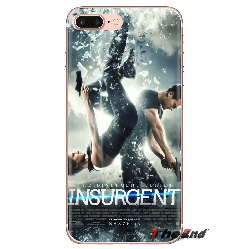 Прозрачные ТПУ чехлы фильм Diverge обои 2 для sony Xperia Z Z1 Z2 Z3 Z5 compact M2 M4 M5 E3 T3 XA Aqua LG G4 G5 G3 G2