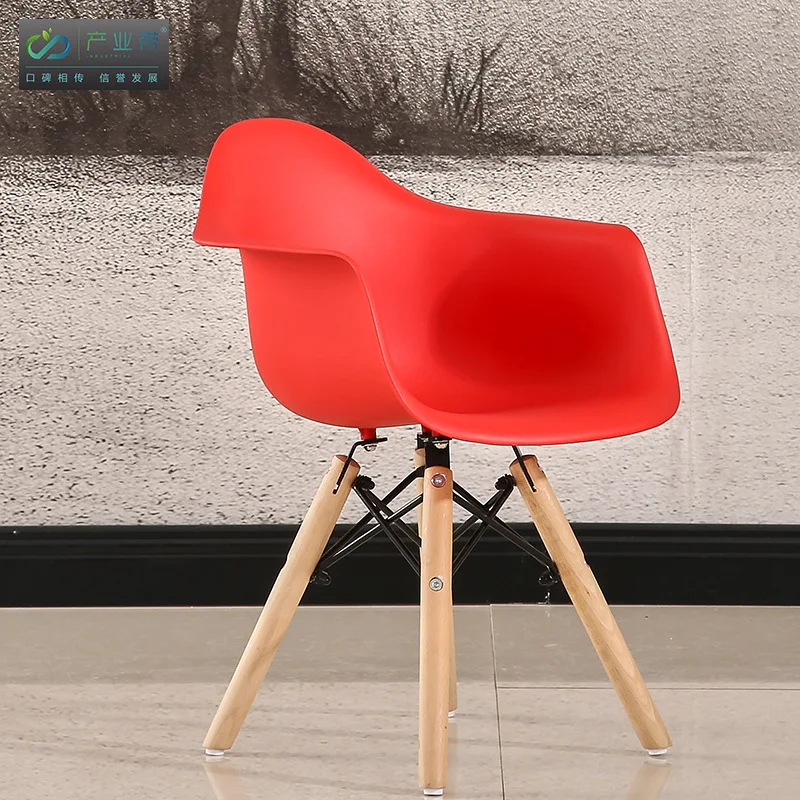 Nordic children furniture kids stool plastic wood chair children toddler designer fashion Kids chair home furniture dropshipping