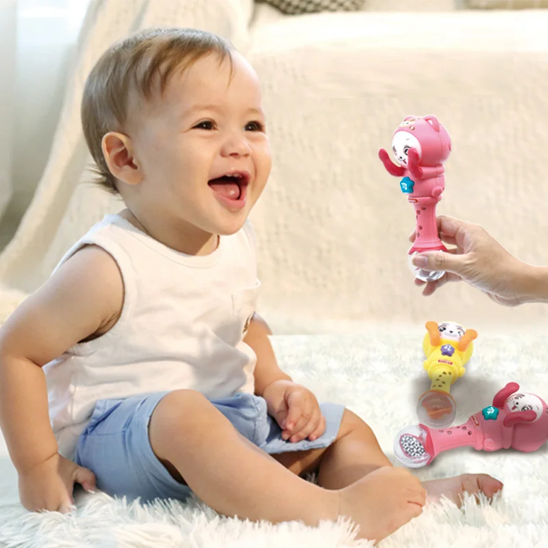 Детские игрушки 0 1 лет погремушки прятки интеллектуальные детские музыкальные 12