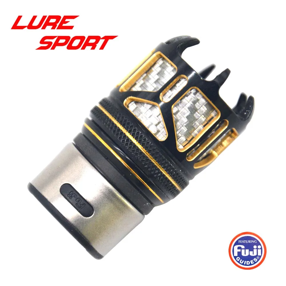 Гайка LURESPORT FUJI KDPS16 6 когтей алюминиевая крышка серебристая углеродная трубка