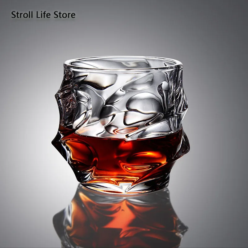 Креативные хрустальные бокалы для виски красного вина Подарочные бара