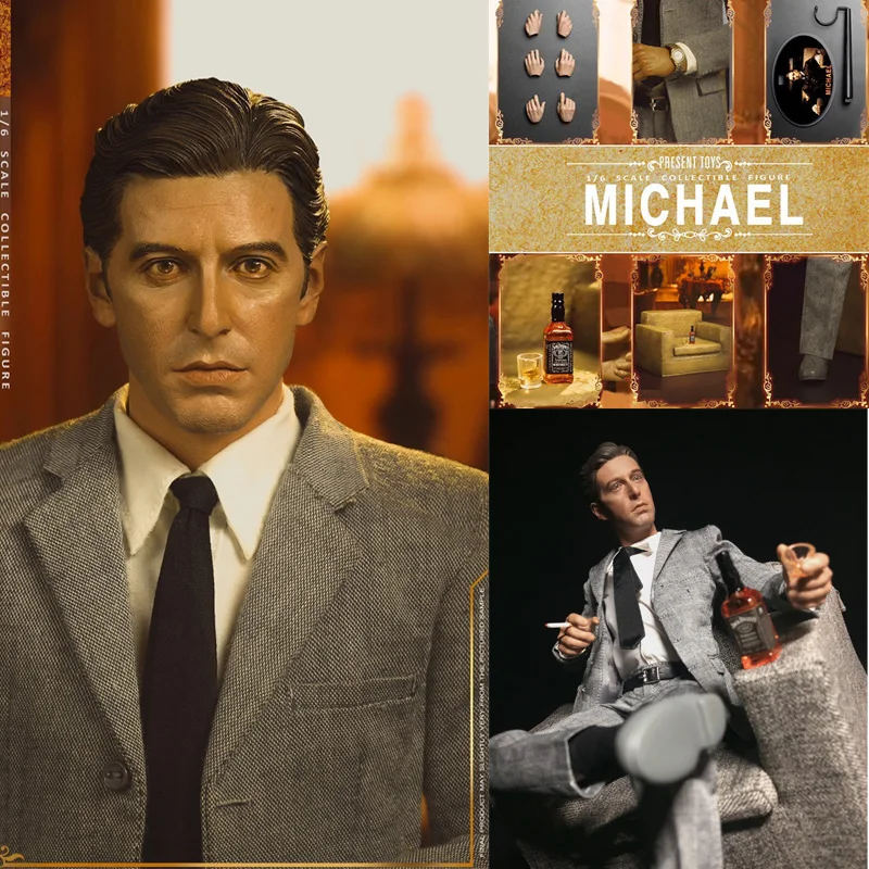 

Женская модель, масштаб 1/6, босс мафия Майкла корлеона, Аль пацино, экшн-фигурка 12 дюймов для коллекции