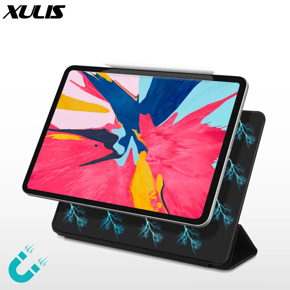 Магнитный смарт чехол для iPad Pro 12 9 Чехол дюйма 2018 A1876/A2014/A1895 с поддержкой