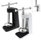 Алюминий Сплав регулируемая настольная лампа неподвижное базовое крепление с зажимом с Нержавеющаясталь поворотный кронштейн для шланг сделай сам настольная лампа