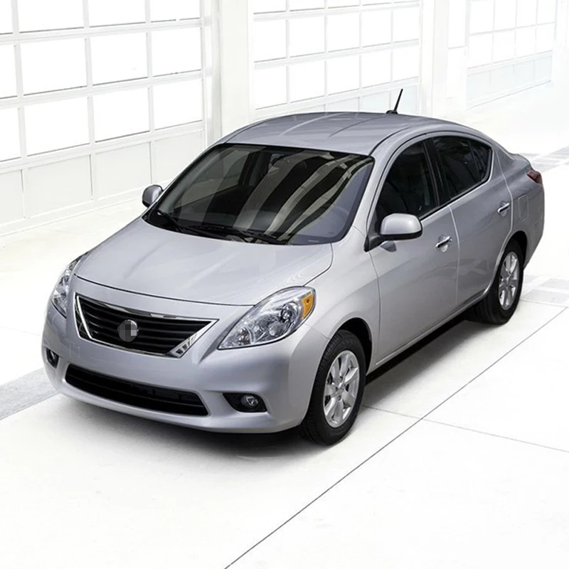 Для Nissan Sunny Versa Sedan 2012 2013 ABS Хромированная передняя противотуманная фара для