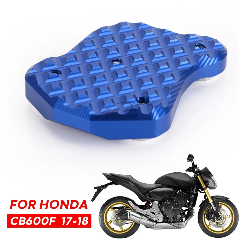 Side Support Increase Motorcycle Aluminum CNC Widening For Honda CB600F CB650F Foot Pad Base Moto Stand | Автомобили и мотоциклы