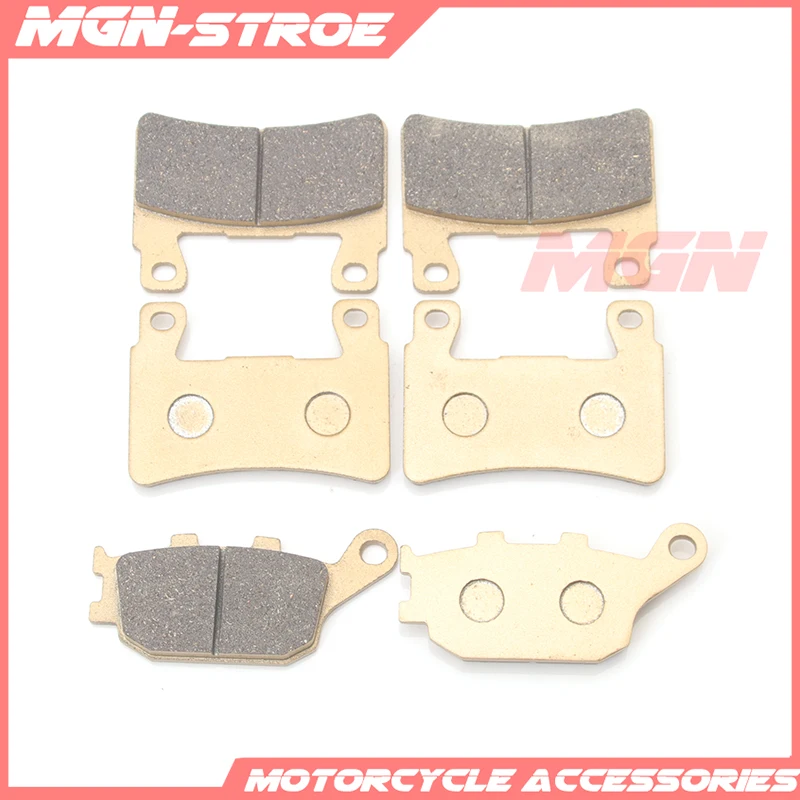 Передние и задние тормозные колодки для мотоцикла CBR600RR F5 2003-2004 03 04 CB1100 2010-2015 VTEC CB400