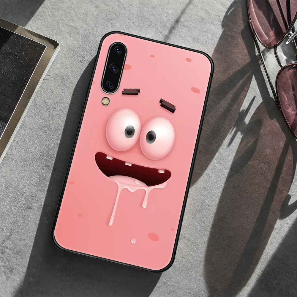 

SpongeBobS cute Cartoon Phone Case Cover For Samsung Galaxy A10 A11 A20 E A21 A30 A40 A41 A50 A51 A70 A71 A81 S black Shell
