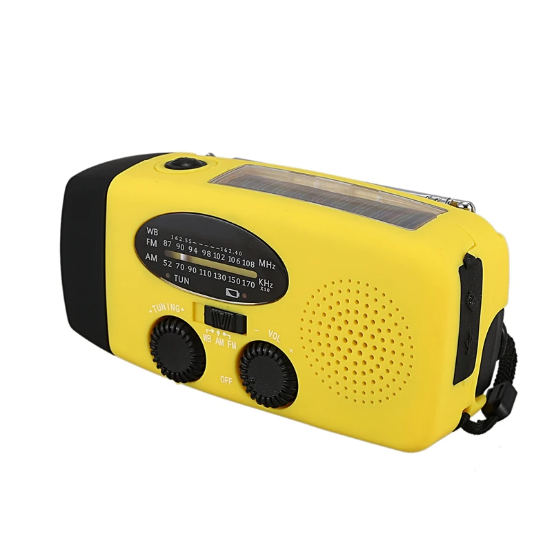 Портативный аварийный Fm радио банк питания рукоятка само мощность ed Am/Fm/Noaa