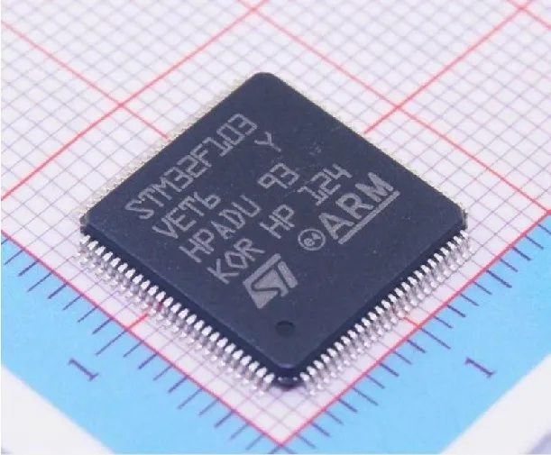 

2 шт. STM32F103VET6 оригинальный LQFP100 32-битный микроконтроллер MCU микроконтроллер IC чип
