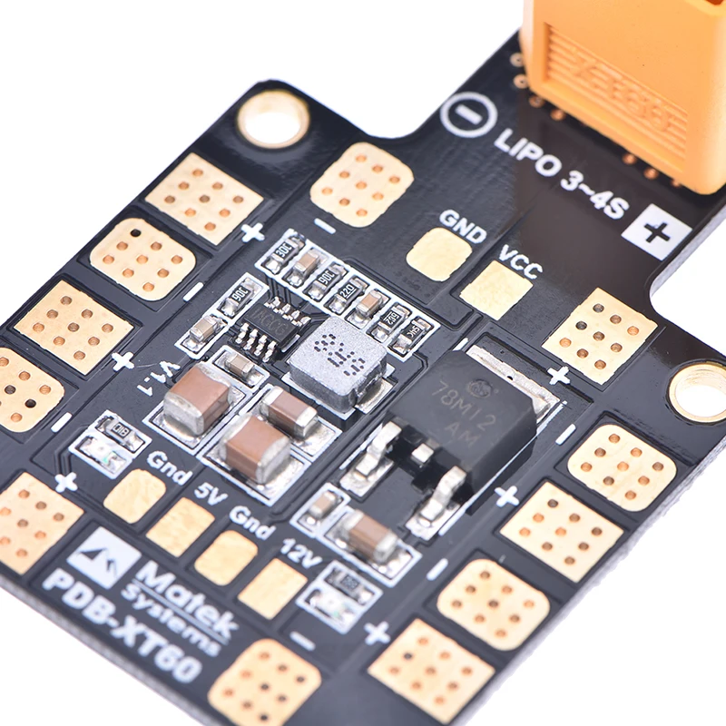 Мини-блок питания PDB XT60 Мощность распределительный щит PDB-XT60 с BEC 5 V/12 V для Дрон