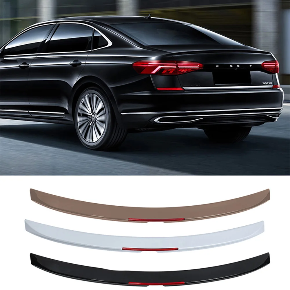 Для Volkswagen Passat 2011 2012 2013 2014 2015 2016 2017 2018 ABS спойлер заднего багажника крыла для губ |