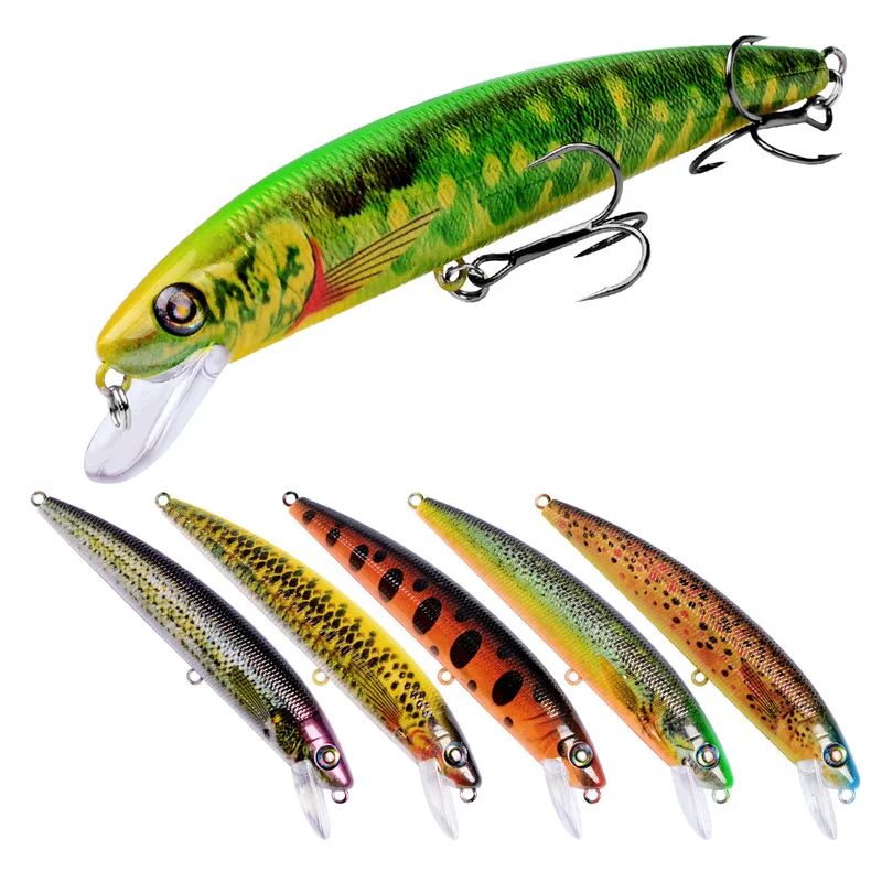 

1 PCS Fishing Lure 14cm/19g Crankbait Minnow Hard Bait Crankbait Peche Bass Trolling Fishing Tackle 3D Eyes Artificial Baits