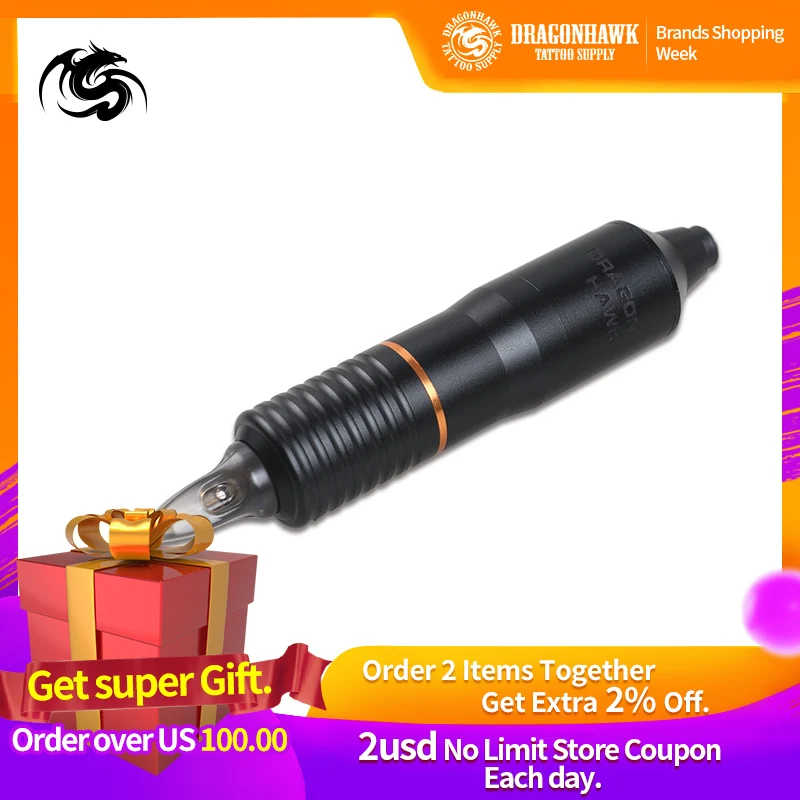 Татуировка роторная ручка Перманентный макияж мотор машина оборудование тату