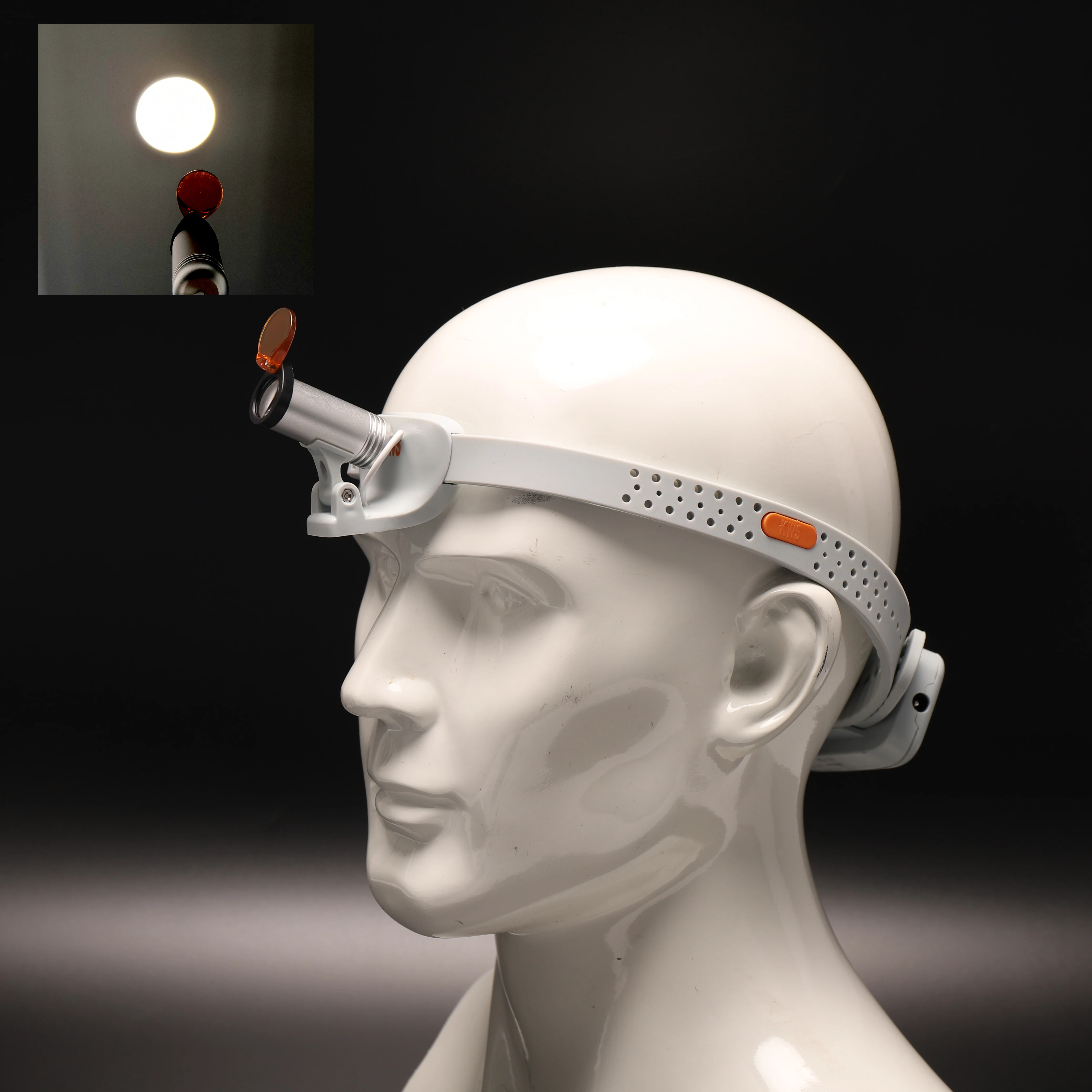 

Surgical Dental Head Lamp with 3W Lightweight Easy To Carry Portable Oral Lamp Dental Headlight Dentistry