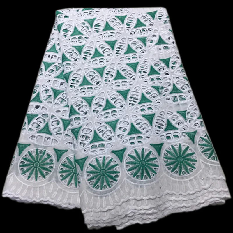 

Swiss Voile Lace stones women dresses new arrival popular pattern PS86 wholesale price Hollowed out African Cotton Fabric