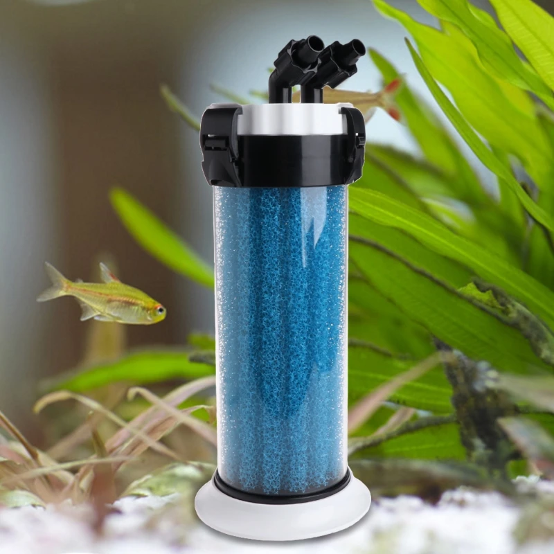 

Aquarium Pre Filter External Sponge Barrel For Fish Tank QZ-30 Turtle Box Device E56E