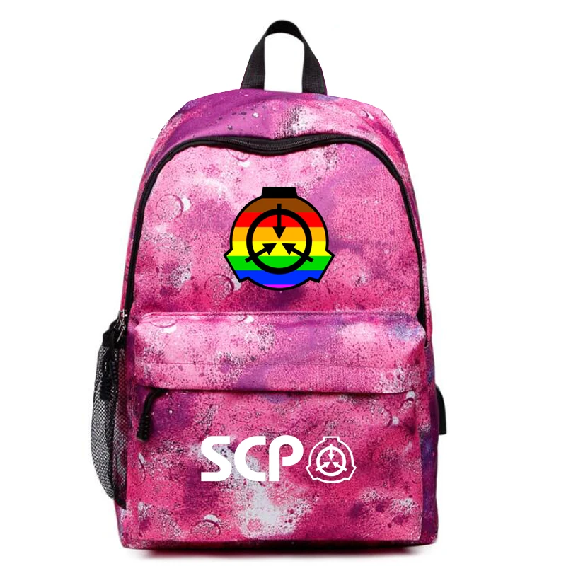 SCP Galaxy Рюкзак с usb-портом школьные рюкзаки для девочек мужские USB зарядка наушники чехол для домкрата Холст Дорожная сумка рюкзак для ноутбука