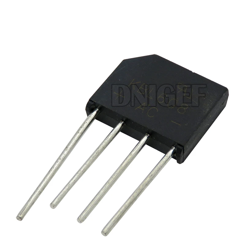 2 шт. однофазный диодный мост-выпрямитель KBL406 KBL610 KBL608 |