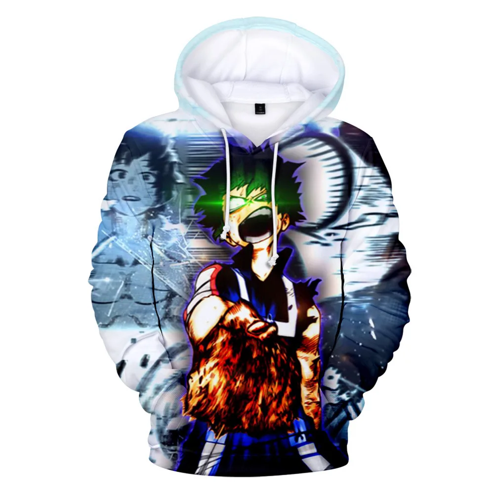 

The Newest 3D Print Comic My Hero Academia Hoodies Men Women Sweatshirts Casual Hooded Autumn Boys Girls Carto Men-Pullovers
