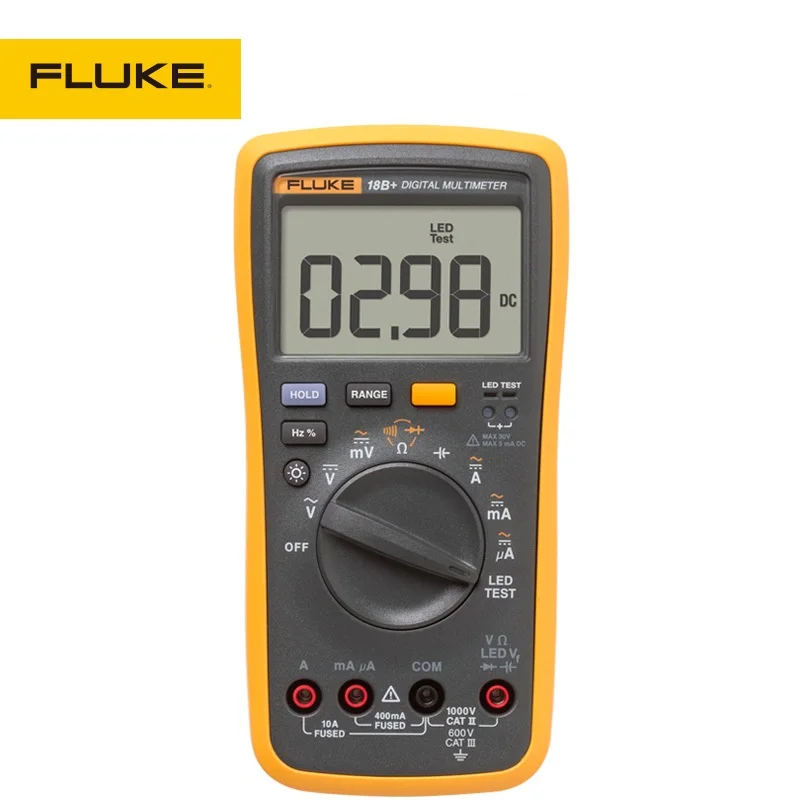 Цифровой мультиметр Fluke F18B PLUS высокоточный Интеллектуальный мультитестер FLUKE18B +