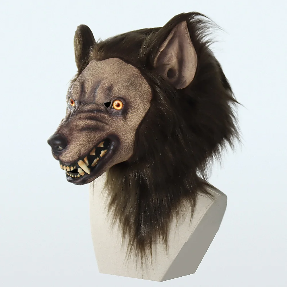 CVVK маскарадный головной убор Werewolf костюм маска имитация маски животного на
