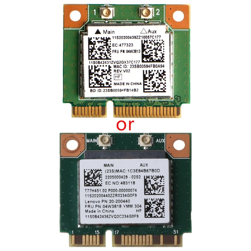 Для LENOVO ThinkPad E440 E540 S440 S540 RTL8723BE 04W3813 Bluetooth беспроводной сетевой карты|wireless card|wireless