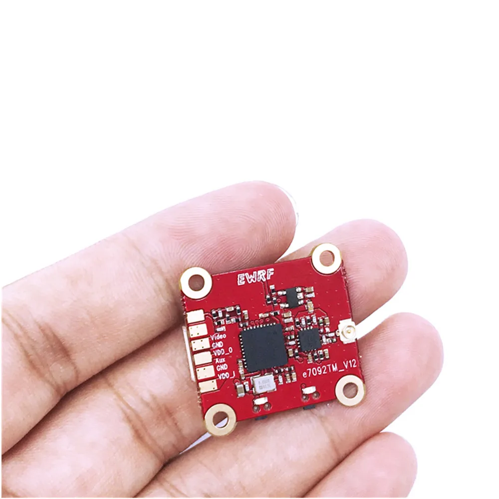 20x20 мм EWRF 7092TM Pro 5 8G 40CH PitMode 25mW 200mW 500mW регулируемый FPV VTX видеопередатчик 2 6S для
