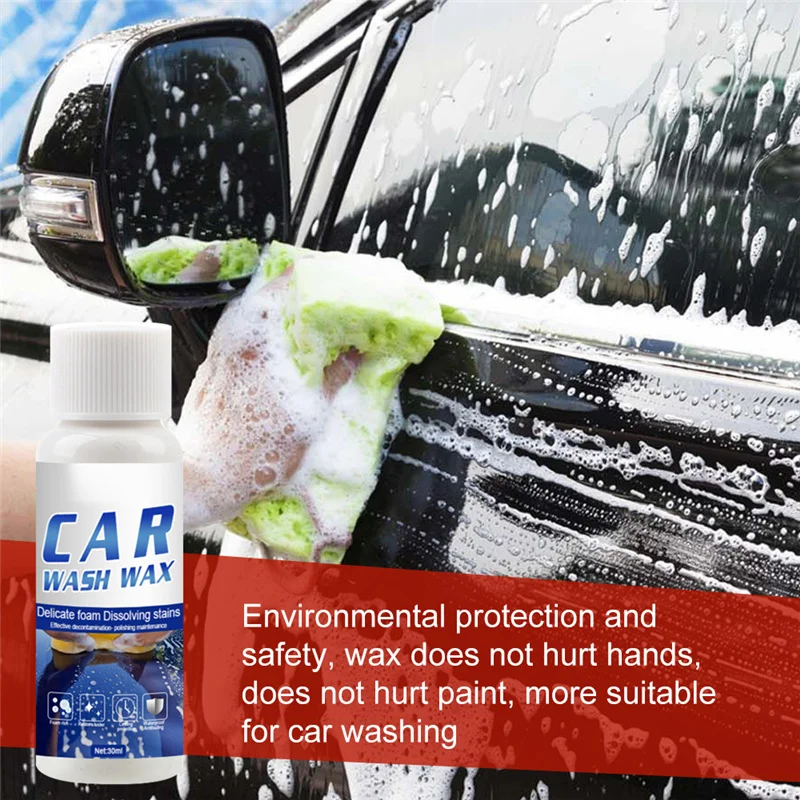 

2021 Car Washing Wax Multipurpose Car Concentrated Wash Liquid Practical Cleaning Decontamination Agent