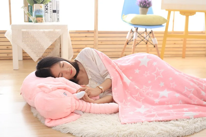 2020 Слон Мягкая Подушка Большой Игрушки мягкие животные плюшевые игрушки детские