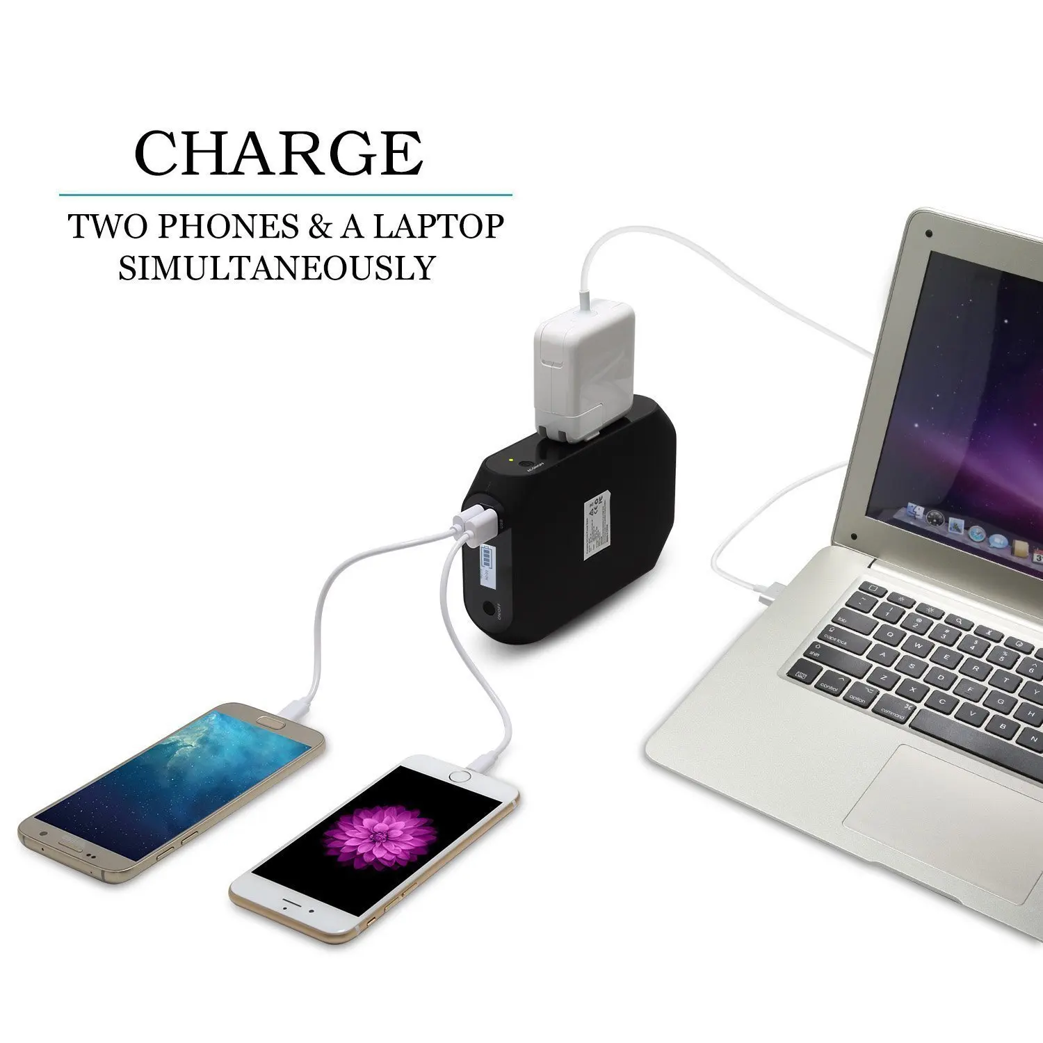 

220v PowerBank USB AC output PD DC input Notebook Laptop Portable PowerPack